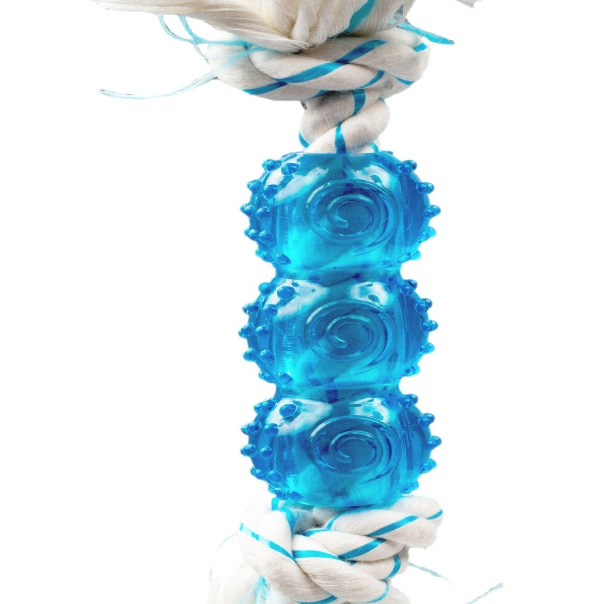 Canine Clean Peppermint Rope w/3 TPR Balls — Lambert Vet Supplies