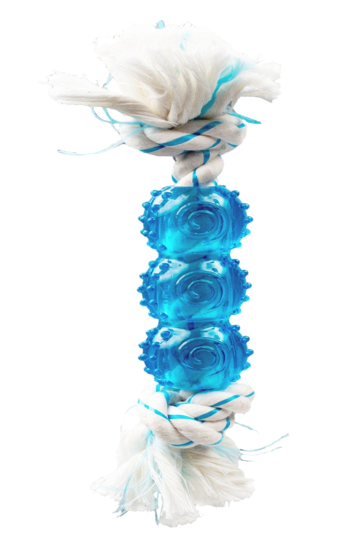 Canine Clean Peppermint Rope w/3 TPR Balls — Lambert Vet Supplies
