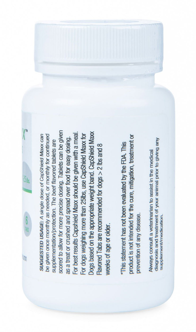 CapShield Maxx Flavored Tabs for Dogs, 6 ct — Lambert