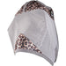 Cashel Crusader Fly Mask for Horses with Forelock Hole and UV Sun Block - QL1G2 - Leopard - Foal - 2