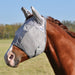 Cashel Crusader Fly Mask with Ears for Horses, Durable Micromesh UV Protection - QL1ER - Foal - Solid Grey - 11