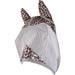 Cashel Crusader Fly Mask with Ears for Horses, Durable Micromesh UV Protection - QL1GR - Weanling - Leopard - 2