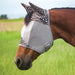 Cashel Crusader Fly Mask with Ears for Horses, Durable Micromesh UV Protection - QL1GR - Weanling - Leopard - 1