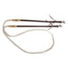 Cashel Flat Braid Leather Rein - QL1NE - White - 3