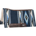 Cashel Performance Southwest Blanket Top Felt Saddle Pad - QL1MQ - Blue/Black - 32" x 34" - 3/4" - 2