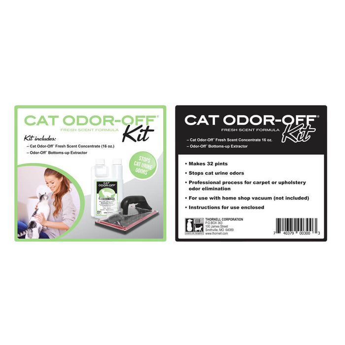 Cat Sample Extractor Thornell Odorcide Cat Odor-Off Odor Eliminator Extractor Kit — Lambert ...