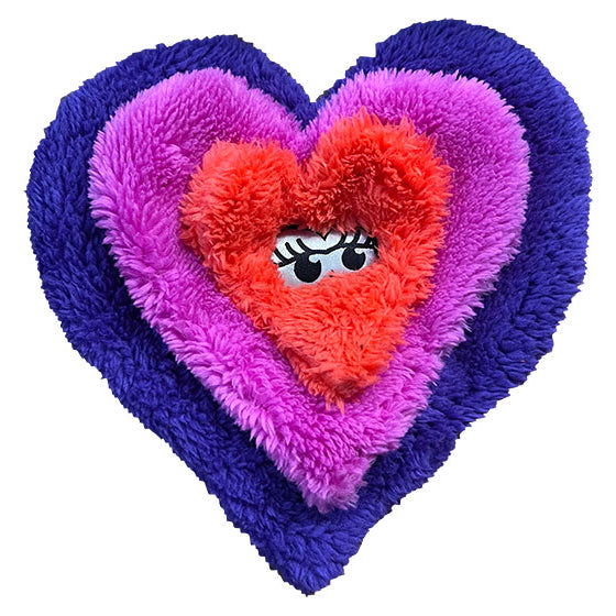 Duraplush - Heart-Multi Colored-Medium Size Medium