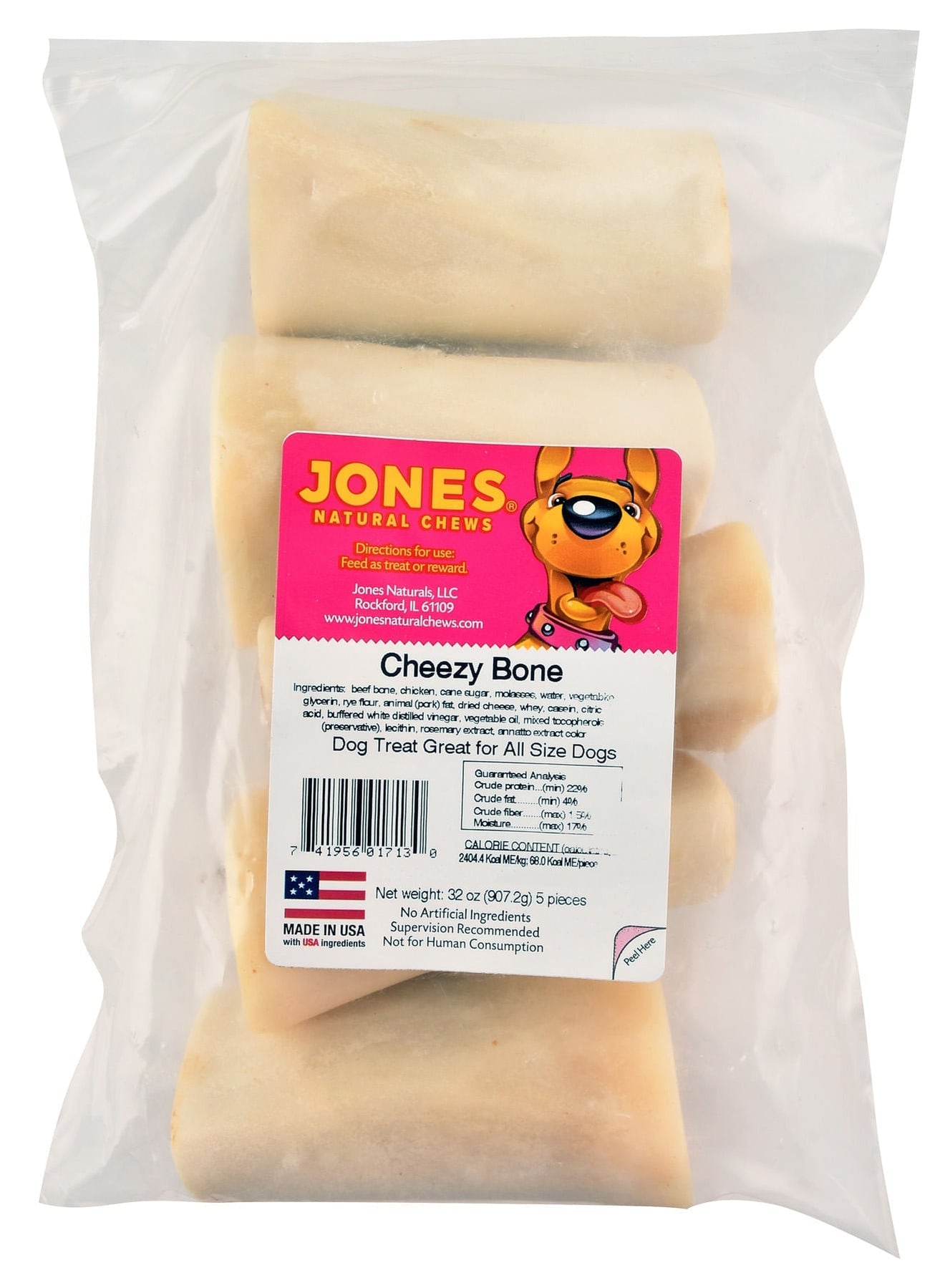 Cheezy Bone, Cheese N Bacon Flavor Dog Chews — Lambert Vet Supplies