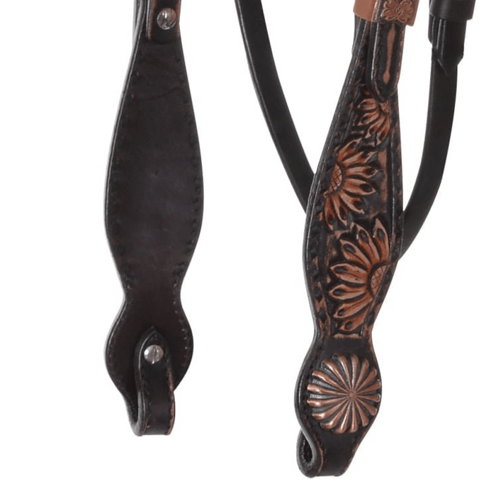 Circle Y Sunflower Headstall - 94YB - 4
