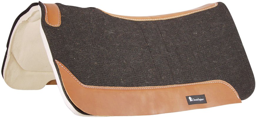Classic Equine ESP Felt Top Saddle Pad - CRDL - Saddle Pad - 31" x 32" - 1