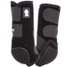Classic Equine Legacy 2 Flexion Boots, Fronts - CR1JG - Black - Medium - 1