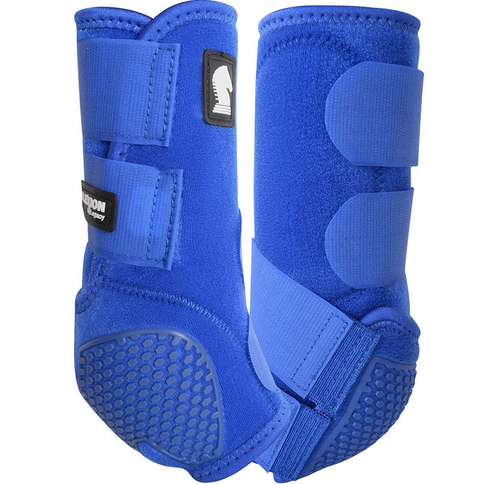 Classic Equine Legacy 2 Flexion Boots, Fronts - CR1JJ - Blue - Small - 3
