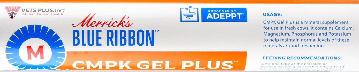 CMPK Gel Plus Mineral Supplement for Fresh Cows, 300 mL - VP18 - Single Pack - 3