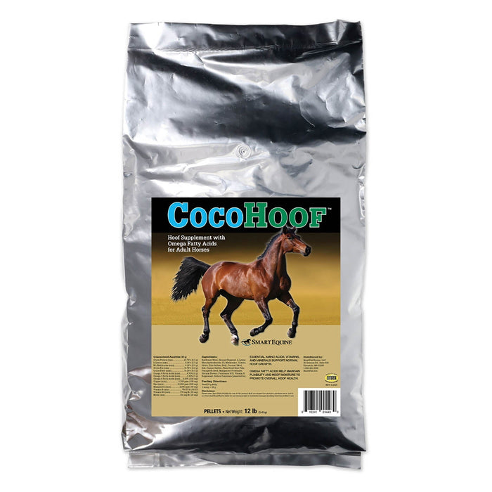 CocoHoof, Hoof Formula with Omega Fatty Acids for Horses, Pellets - SMABC - 12 lb - 5