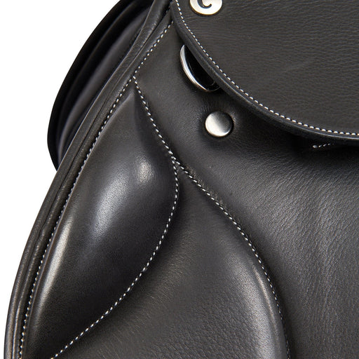 Collegiate Degree Mono Flap Event Saddle - 0V1Q5 - Black - 16 in Seat - 2