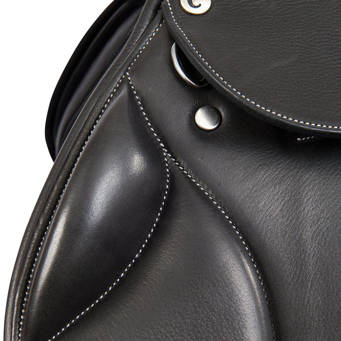 Collegiate Degree Mono Flap Event Saddle - 0V1Q5 - Black - 16 in Seat - 2