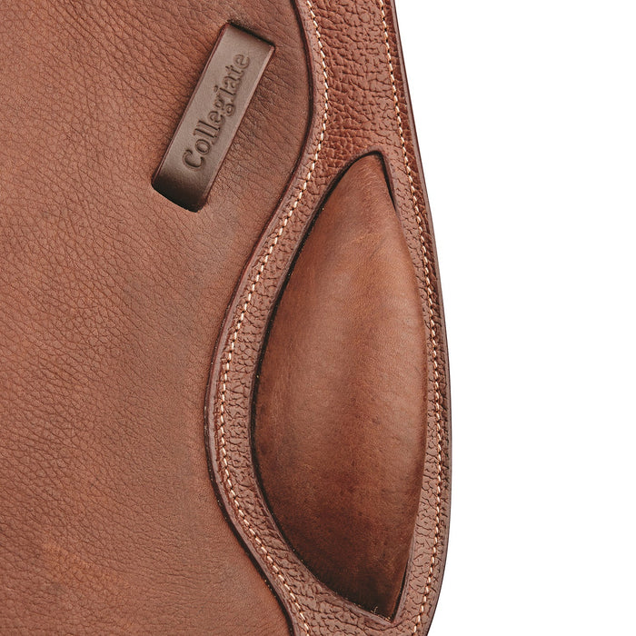 Collegiate Degree Mono Flap Event Saddle - 0V1RA - Brown - 16 in Seat - 8