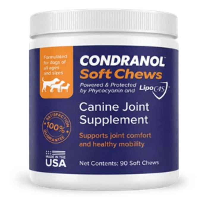 Condranol Soft Chews Canine Joint Supplement for Dogs, 90 count - NOV1 - 90 Soft Chews - 8