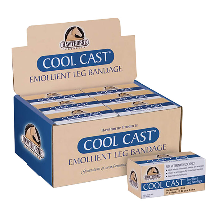 Cool Cast Emollient Leg Bandage for Horses, 10 Yards - HW18 - 3"x10 Yards - Case of 12 - 2