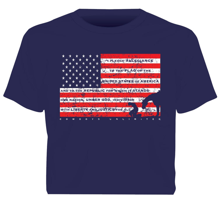 Cowboys Unlimited "Pledge of Allegiance" T-Shirt - U8S5 - 6