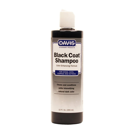 Davis Black Coat Shampoo for Dogs, Cats & Horses - DAVUM - Black - 12 oz - 1 - 1