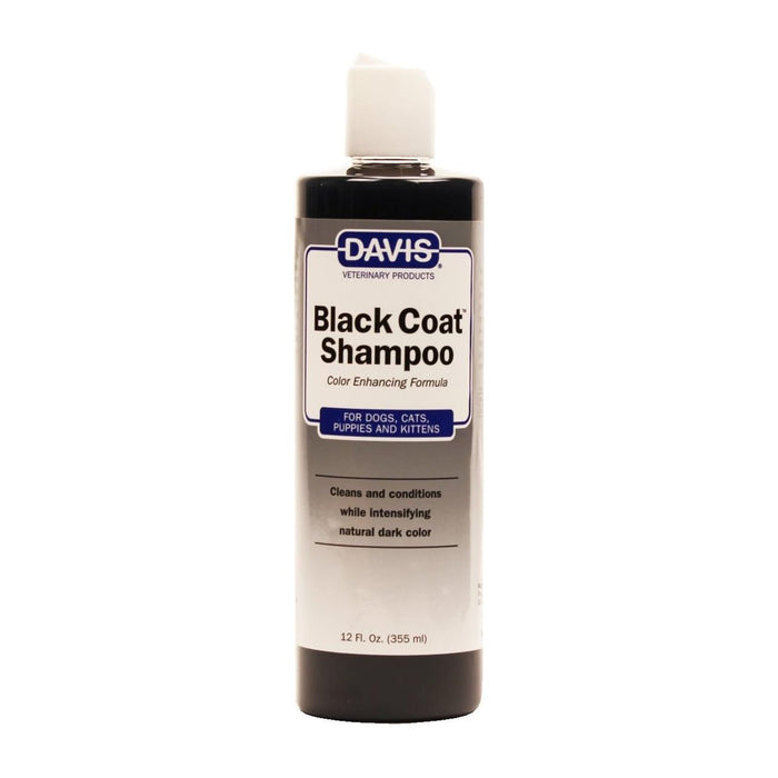Davis Black Coat Shampoo for Dogs, Cats & Horses - DAVUM - Black - 12 oz - 1 - 1