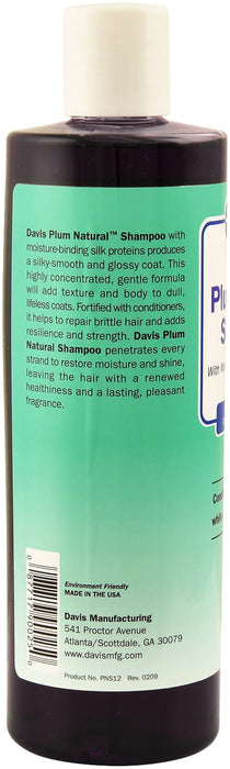 Davis Plum Natural Shampoo for Dogs - Jeffers - Animal & Pet Supplies > Pet Grooming > Pet Shampoo & Conditioner