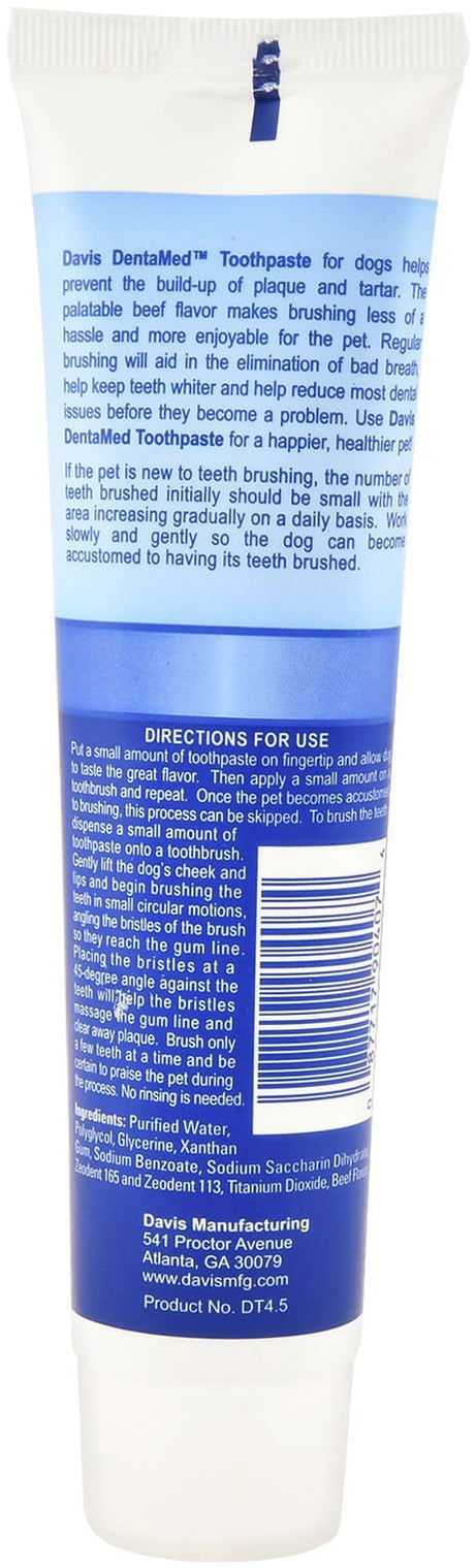 Davis DentaMed Toothpaste, 4.5 oz tube — Lambert Vet Supplies