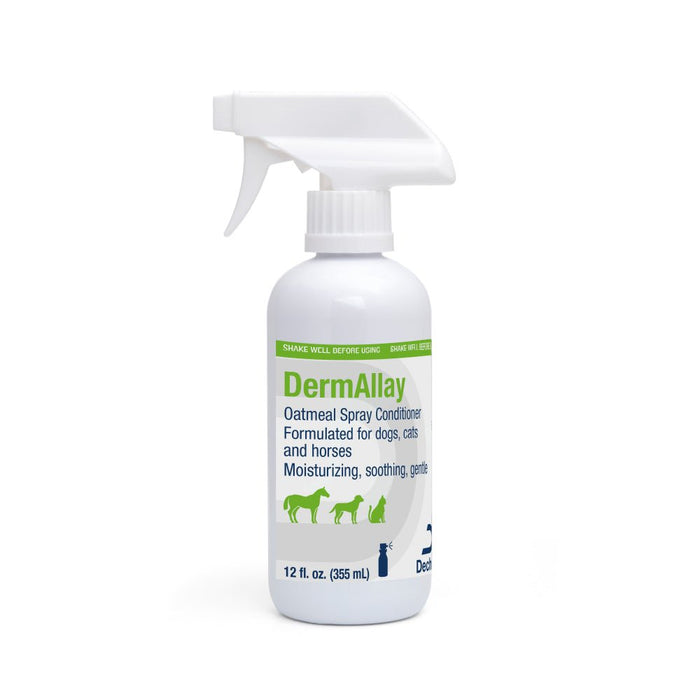 DermAllay Oatmeal Spray Conditioner – Anti - Itch, Leave - On Skin Relief for Dogs, Cats & Horses - 013DP-DERMALLAYCG - 12 oz - 1