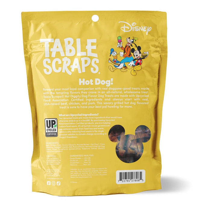 Disney Table Scraps Dog Treats  All Natural, USA Made, Upcycled Ingredients, 5 oz - PH3C - Hot Diggity Dog - 5 oz - 9