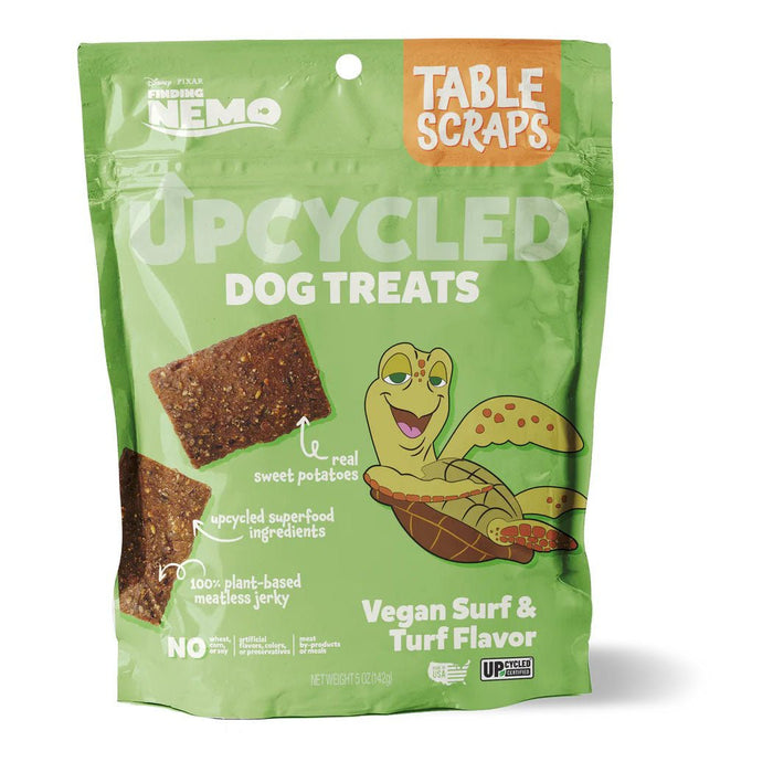 Disney Table Scraps Dog Treats  All Natural, USA Made, Upcycled Ingredients, 5 oz - PH3D - Vegan Surf & Turf - 5 oz - 15