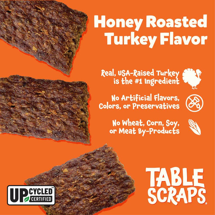 Disney Table Scraps Dog Treats  All Natural, USA Made, Upcycled Ingredients, 5 oz - PH3F - Roasted Turkey - 5 oz - 31