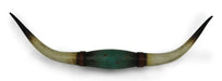 Distressed Teal Longhorn Southwestern Wall Decor - HA11D - Multi - 1