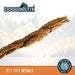 Dogginstix Braided Beef Tripe Natural Dog Chew – Digestible, Nutrient Rich, Omega 3 - DG2V - 6"L - Beef - 1 ct - 2
