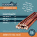 Dogginstix Bully Stick Dog Chew, All - Natural, Grass - Fed Beef, Odor - Free - DG2H - 24"L - Cane - 27