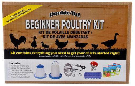 Double - Tuf Beginner Poultry Kit - Jeffers - Farm & Ranch Supplies > Livestock Feeders & Waterers