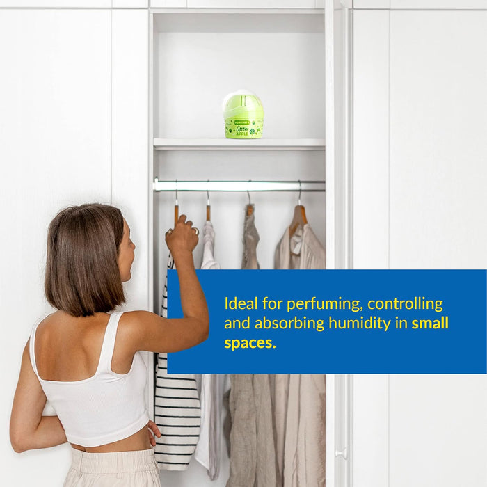Humydry Mini Moisture Absorber & Air Freshener Color Green