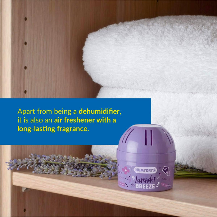 Humydry Mini Moisture Absorber & Air Freshener Color Purple