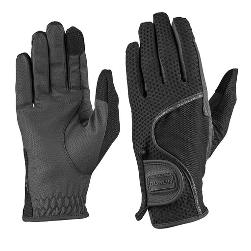 Dublin Airflow Honeycomb Equestrian Riding Gloves - KOAJW - Black - XSmall/5 - 1
