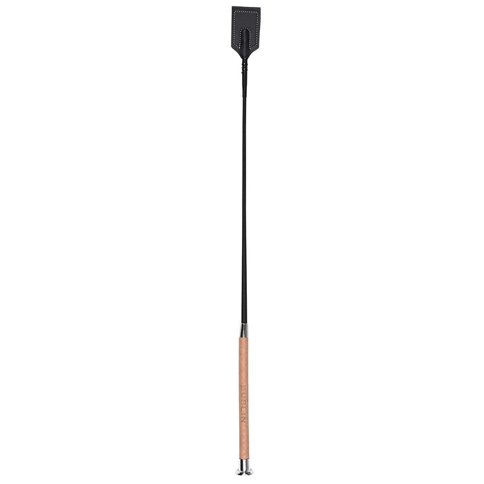 Dublin Fancy Stitch Leather English Riding Crop - KOAMW - Brown - 25.5" - 1