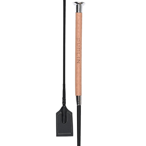 Dublin Fancy Stitch Leather English Riding Crop - KOAMW - Brown - 25.5" - 2