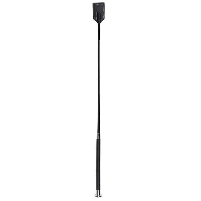 Dublin Fancy Stitch Leather English Riding Crop - KOAMZ - Black - 25.5" - 7