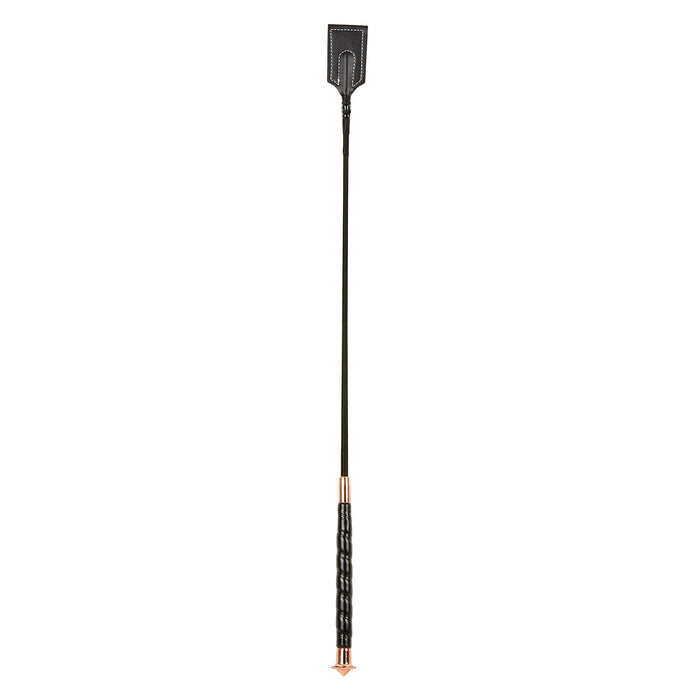 Dublin Jumping Crop, 25.5", Black/Rose Gold - KOAND - Black/Rose Gold - 25.5" - 1