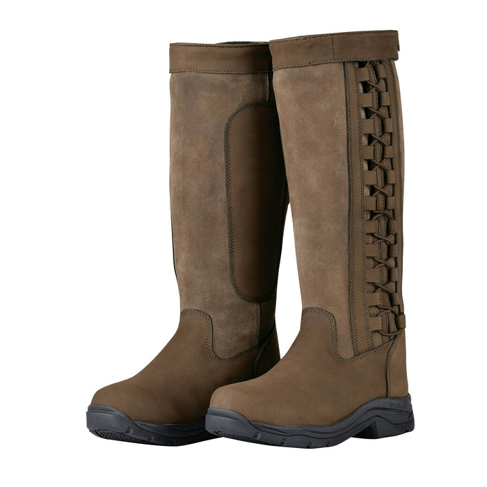 Dublin Ladies Pinnacle III Boots – All - Day Comfort Waterproof Leather Boots - KOGAM - Chocolate Brown - 7 - 1