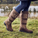 Dublin Ladies River IV Boots – Comfortable Waterproof Boots for Riding - KOGA2 - Chocolate Brown - 7 - 7