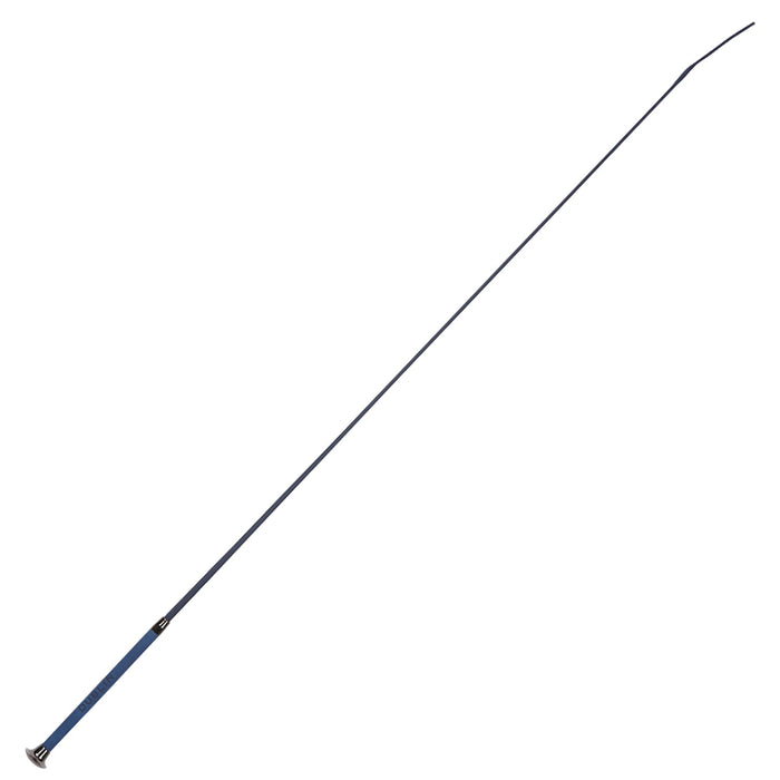 Dublin Leather Embossed Dressage Whip II - KOANT - Navy - 43" - 2
