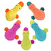 Duckworth Dog Toy, Assorted - MR1EJ - Assorted - 4" - 2