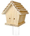 Durable Outdoor Carpenter Bee Trap – Pine Wood, Eco - Friendly, Hanging or Mounting, Multiple Styles - BBT4 - Chalet - 6