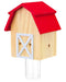 Durable Outdoor Carpenter Bee Trap – Pine Wood, Eco - Friendly, Hanging or Mounting, Multiple Styles - BBT5 - Barn - 7