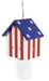 Durable Outdoor Carpenter Bee Trap – Pine Wood, Eco - Friendly, Hanging or Mounting, Multiple Styles - BBT6 - Flag - 1